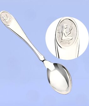 серебряная ложка знак зодиака Дева