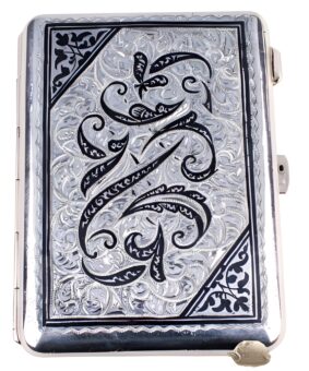 Мужской портсигар из серебра 7 Мужской портсигар из серебра