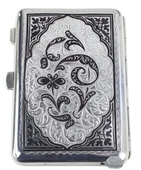 Мужской портсигар из серебра 8 Мужской портсигар из серебра