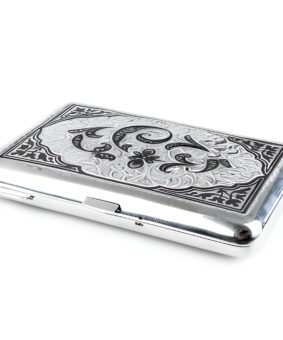 Мужской портсигар из серебра 9 Мужской портсигар из серебра
