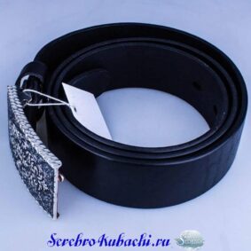 серебряная пряжка