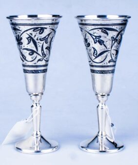 бокалы серебро