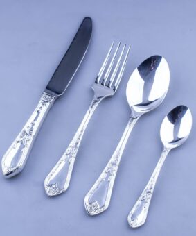 Серебряные столовые приборы 24 предмета 18 набор из серебра эгоист