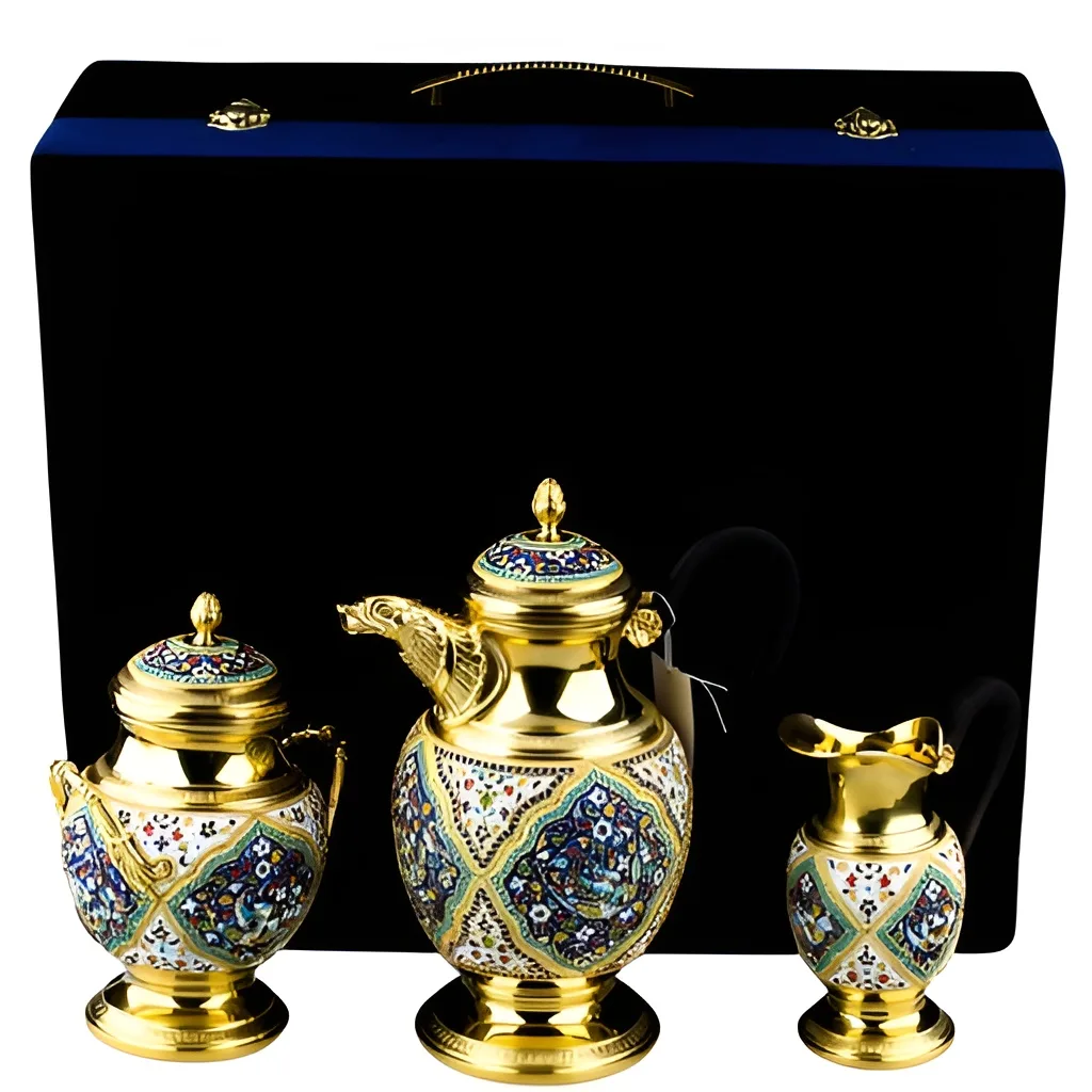 Набор кофейный серебряный