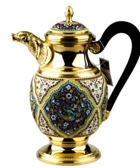 Набор кофейный серебряный 3