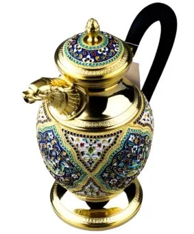 Набор кофейный серебряный 4