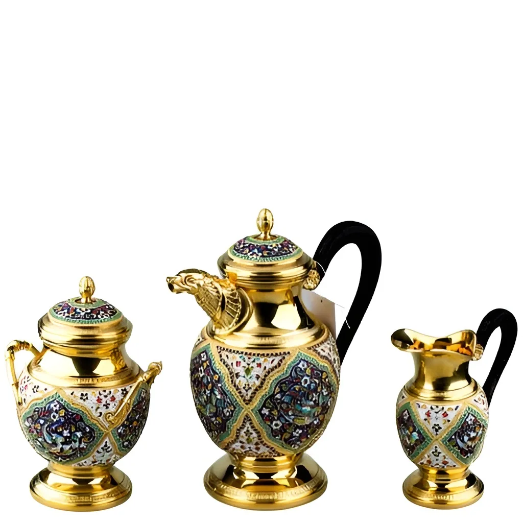 Набор кофейный серебряный