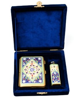 набор портсигар с зажигалкой