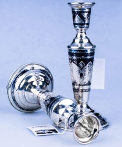 набор серебряных подсвечников