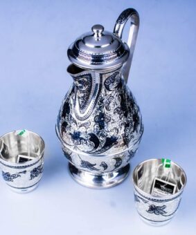 Набор для воды серебро 14 набор серебряный кувшин со стаканами