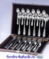 серебряные столовые приборы кубачи