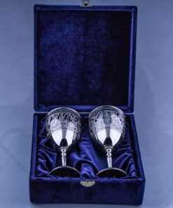 свадебные бокалы с монограммой