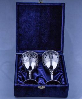 Свадебные бокалы с монограммой 7 свадебные бокалы с монограммой