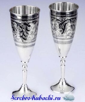 Серебряные свадебные бокалы 9 серебряные свадебные бокалы
