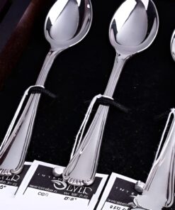 набор серебряных кофейных ложек