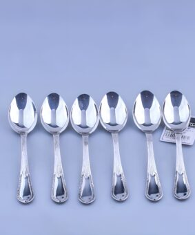 набор чайных ложек из серебра