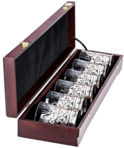 набор серебряных подстаканников