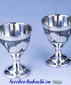 серебряные рюмки кубачи