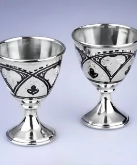 серебряные рюмки набор