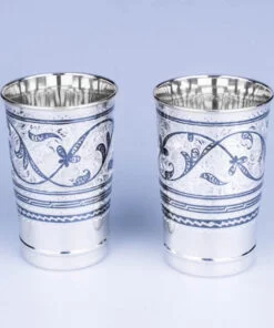 серебряные стаканы кубачи