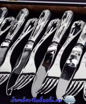 Набор серебряных столовых приборов 8 серебряные столовые приборы