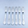 набор серебряных вилок