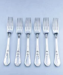 набор серебряных вилок