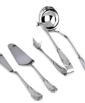 набор столового серебра