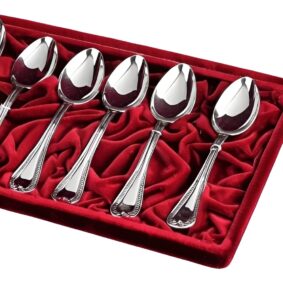 набор столовых ложек серебро