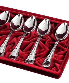 набор столовых ложек серебро