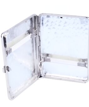 Недорогой серебряный портсигар 1