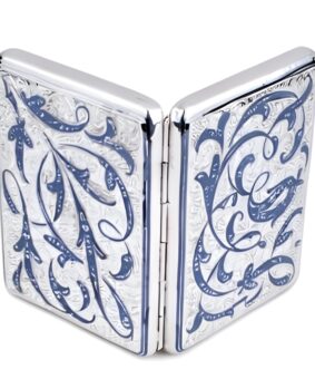 недорогой серебряный портсигар