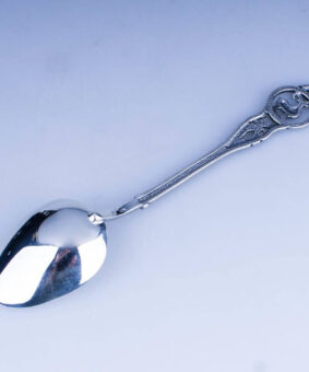 Серебряная ложка Овен 6 ложка знак зодиака овен