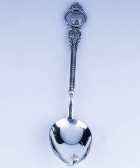 Серебряная ложка Овен 7 ложка знак зодиака овен