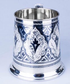 пивная кружка серебро