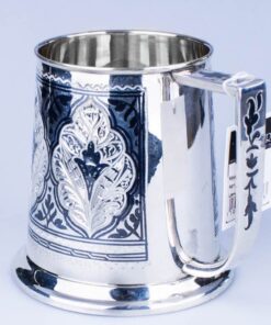 пивная кружка серебро