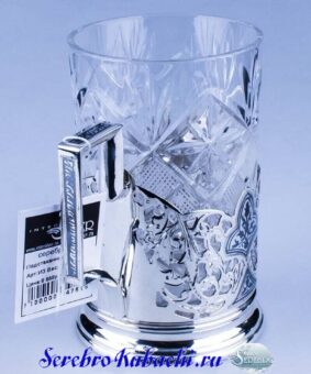 Серебряный подстаканник 8 серебряный подстаканник