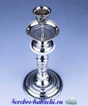 Подсвечник из серебра Кубачи 5 подсвечник из серебра