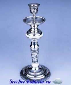 подсвечник из серебра