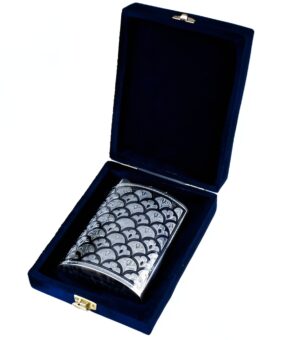 Походная фляжка серебро