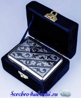 Портсигар серебро 9 портсигар серебро