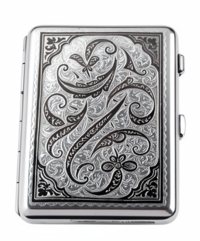 Портсигар из серебра