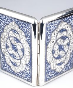 портсигар из серебра кубачи