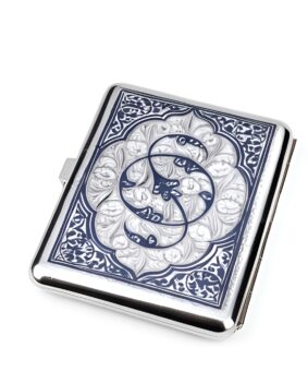 Портсигар из серебра Кубачи