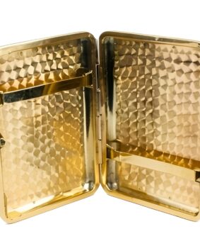 портсигар из серебра с эмалью