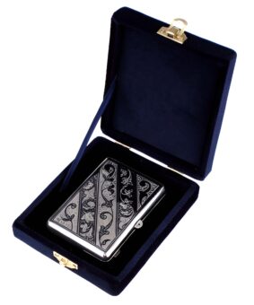 Портсигар серебро