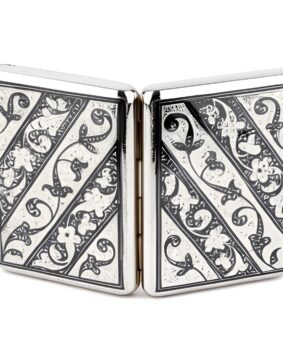 портсигар серебро