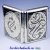портсигар из серебра
