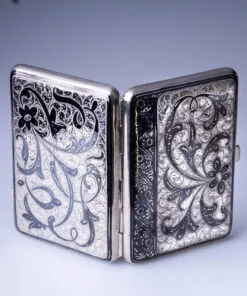 портсигар серебряный