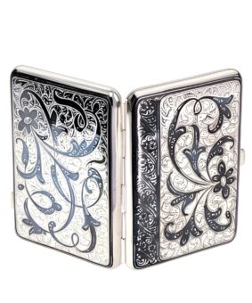 Портсигар серебряный